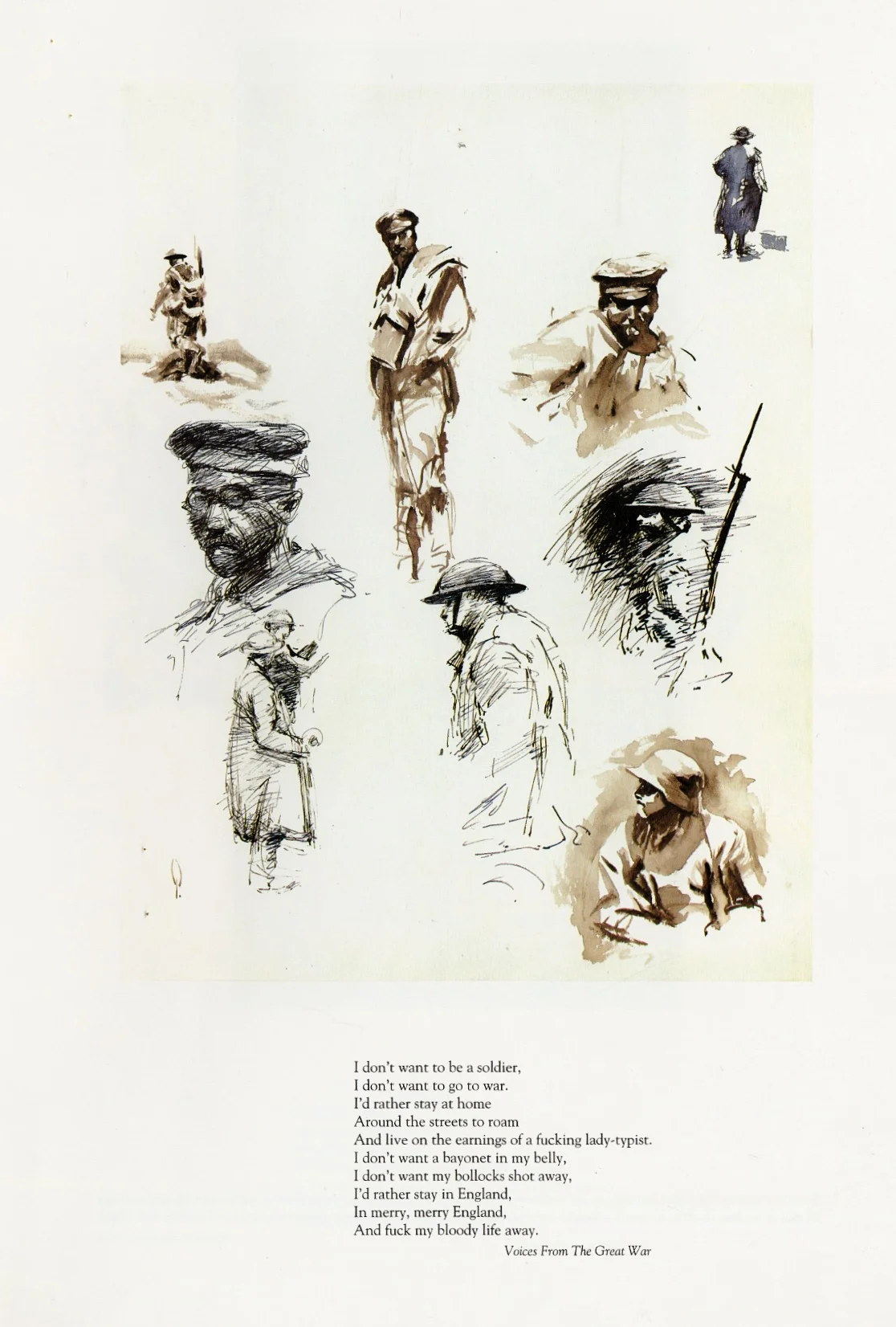 No Man's Land (Paperback) Signed with an original sketch — George
